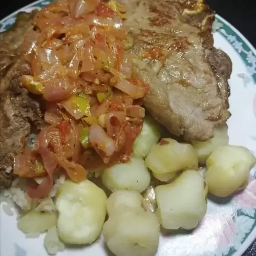 Receta Asado de chorrellana con huevo y carne