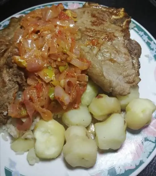 Receta Asado de chorrellana con huevo y carne