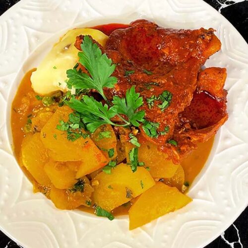 Receta aji a la racacha