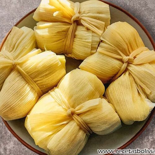 Receta humintas a la olla